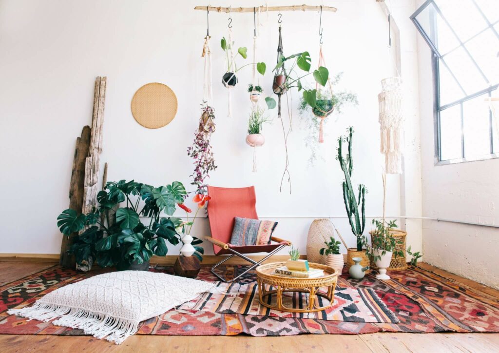 Ideas-y-consejos-estilo-decoracion-boho-o-bohemia-Dimension estilo bohemio