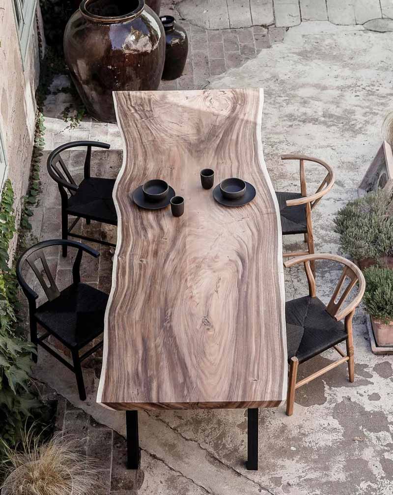 wabi4-1 mesa madera jardin